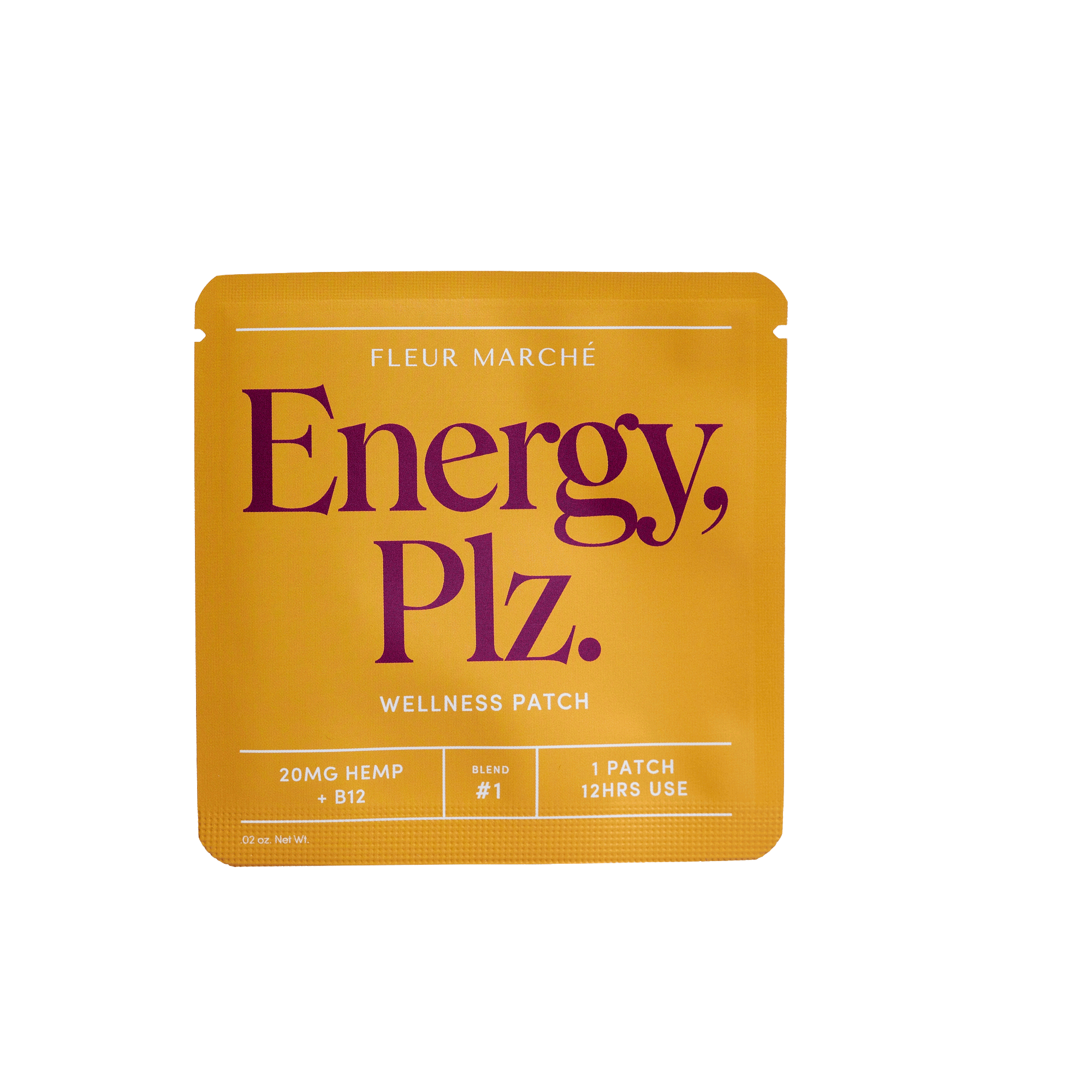 Energy Plz. in its sleeve