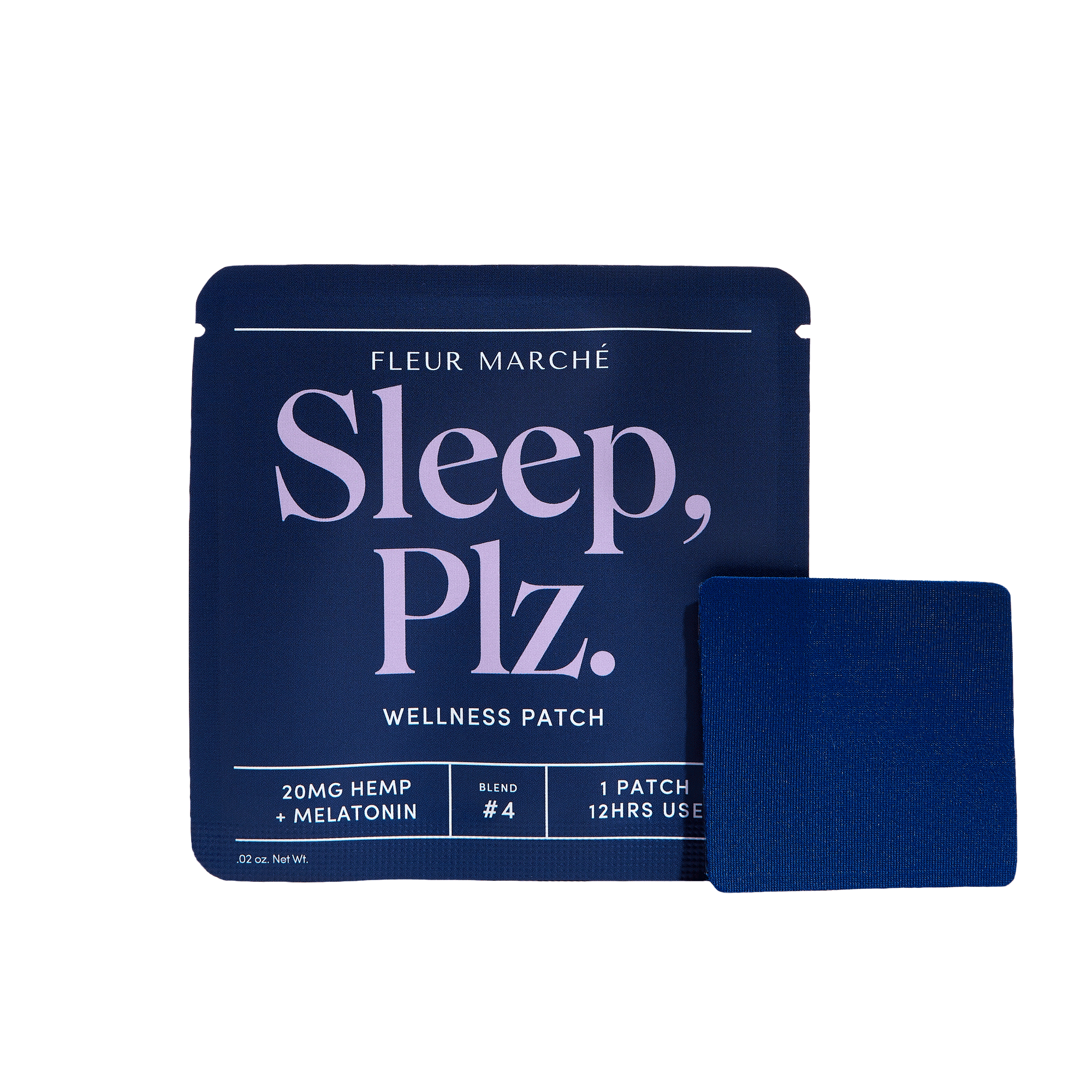 Sleep Plz. patch with sleeve