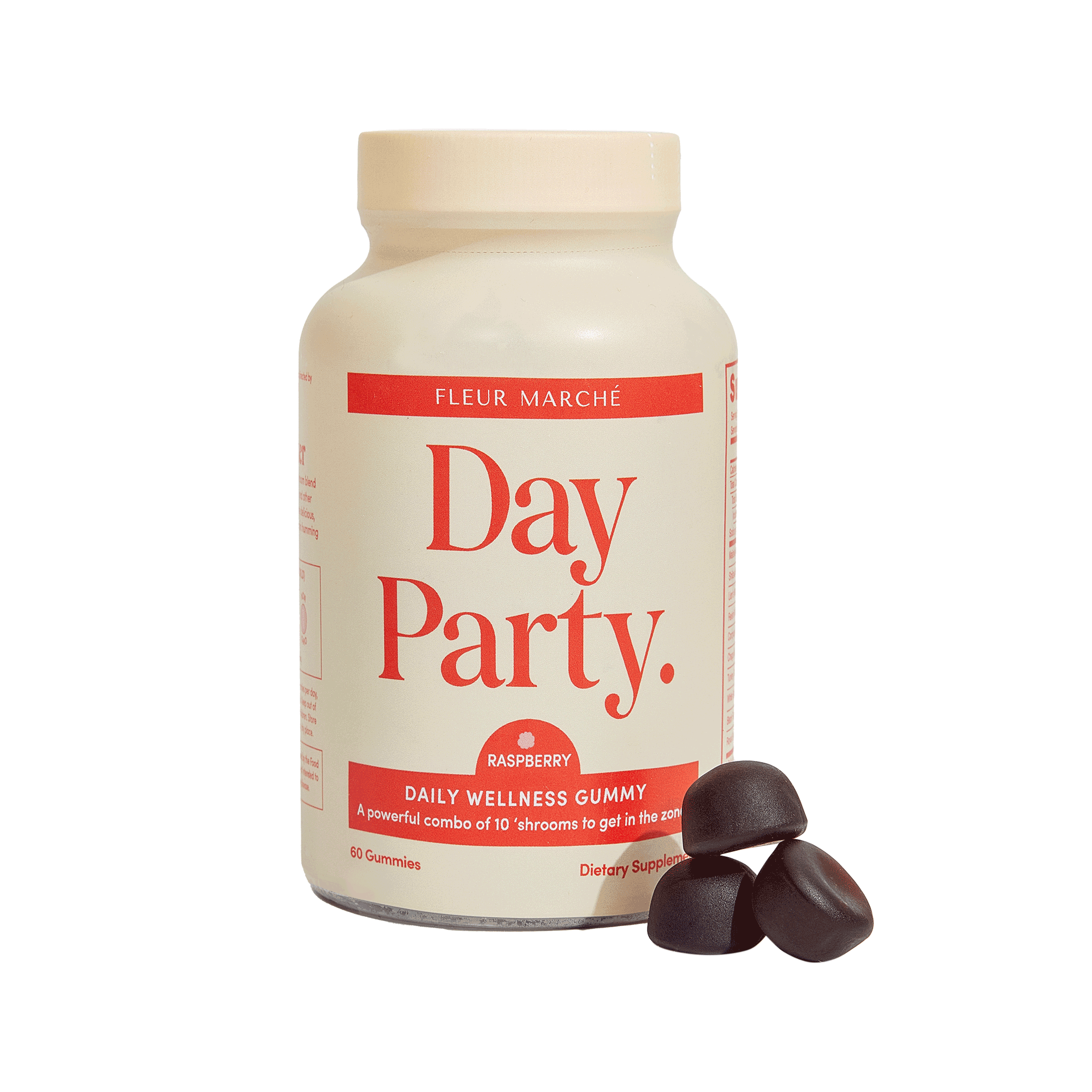 Day Party Bottle and Gummies